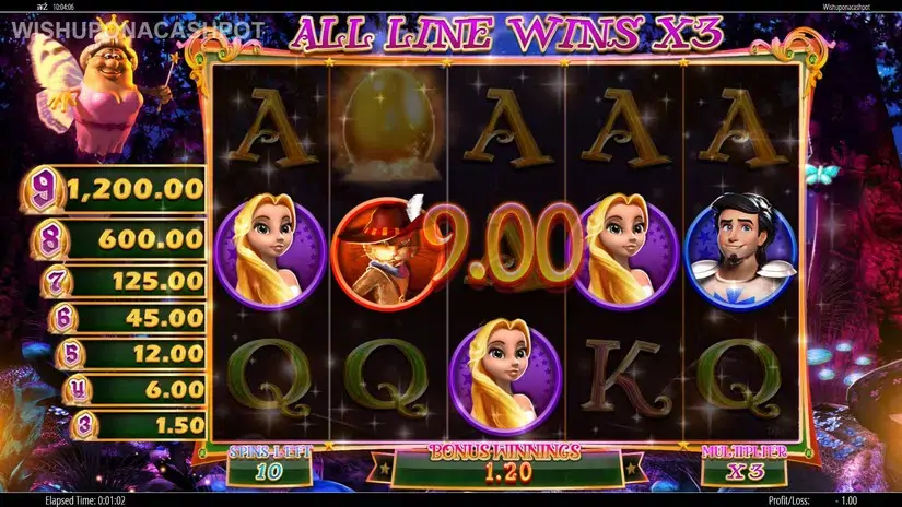Wish Upon a Cashpot slot screenshot 8