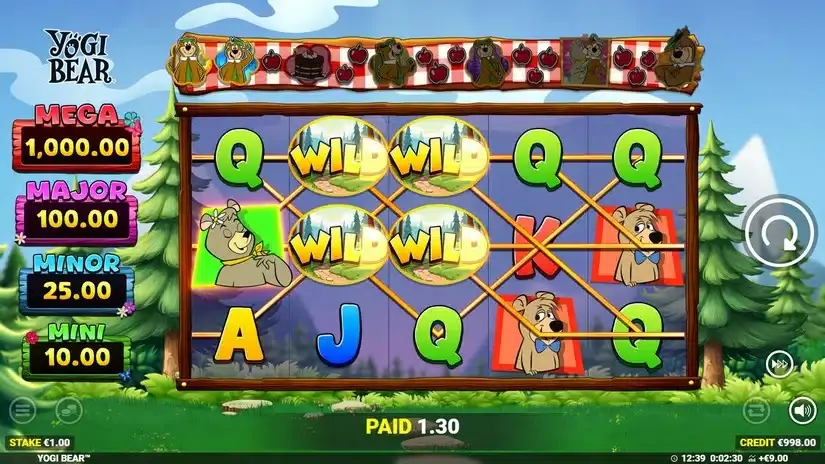 Yogi Bear slot screenshot 5