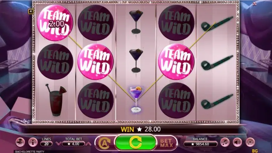 Bachelorette Party slot screenshot 3