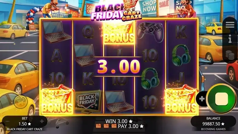 Black Friday slot screenshot 2