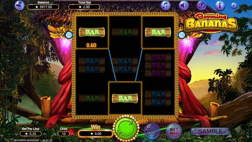 Booming Bananas slot screenshot 4