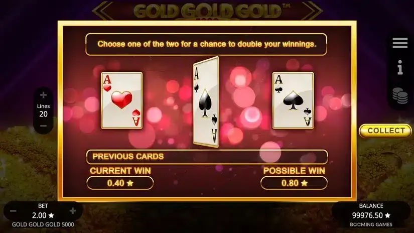 Gold Gold Gold 5000 slot screenshot