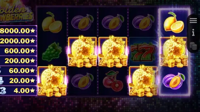 Golden Strawberries slot screenshot 5