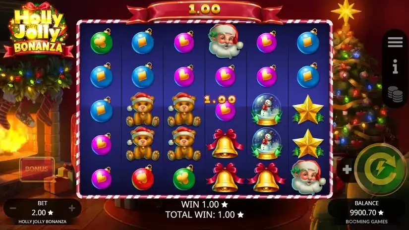 Holly Jolly Bonanza slot screenshot 3