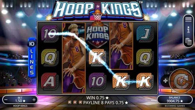 Hoop Kings slot screenshot 3