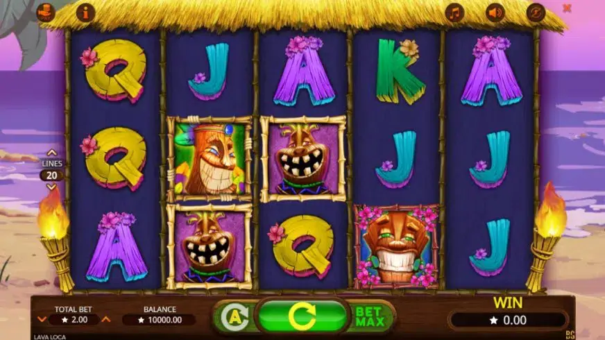 Lava Loca slot screenshot 1