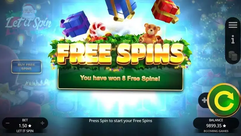 Let it Spin slot screenshot 4
