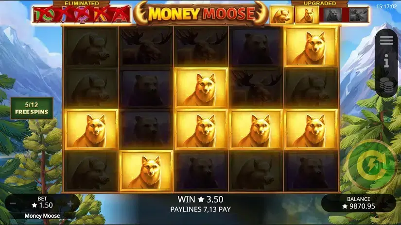 Money Moose slot screenshot 7