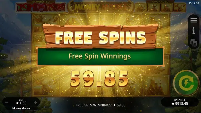 Money Moose slot screenshot 9