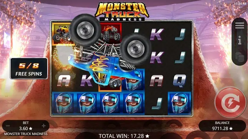Monster Truck Madness slot screenshot 6