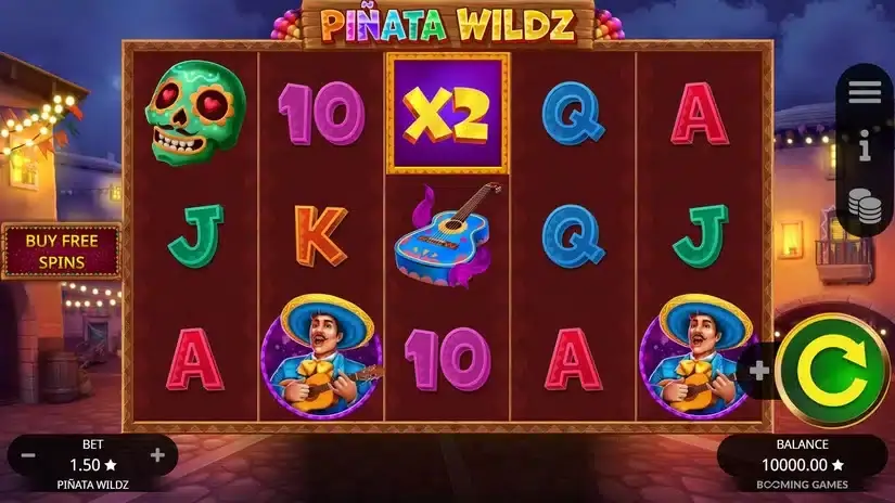 Pinata Wildz slot screenshot 