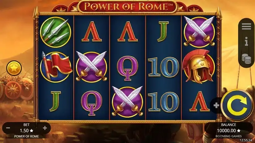Power of Rome slot screenshot 
