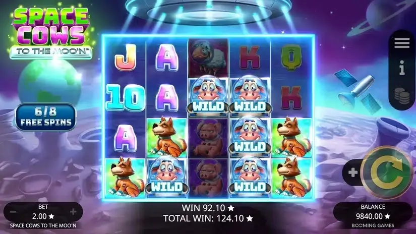 Space Cows to the Moo’n slot screenshot 5
