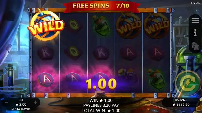 Sticky Bombs slot screenshot 4