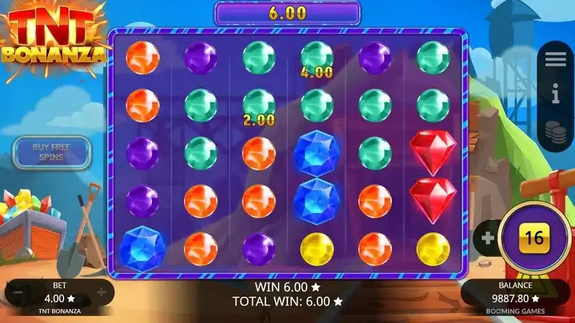 TNT Bonanza slot screenshot 3