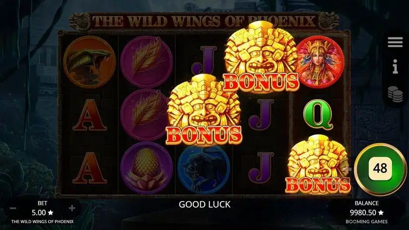 Wild Wings of Phoenix slot screenshot 4