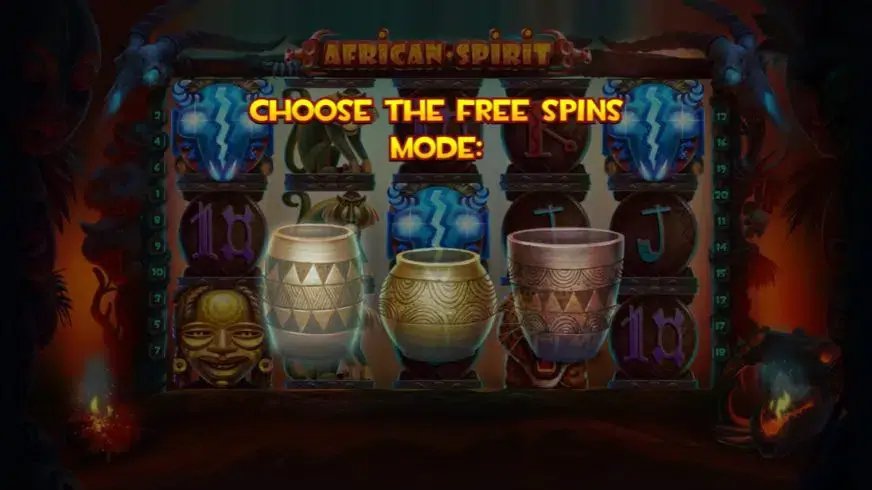 African Spirit slot screenshot 2
