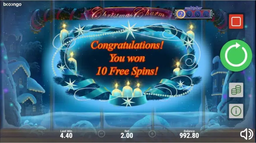Christmas Charm slot screenshot 3