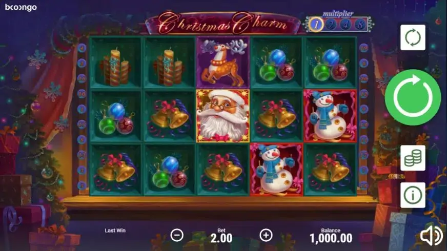 Christmas Charm slot screenshot 1