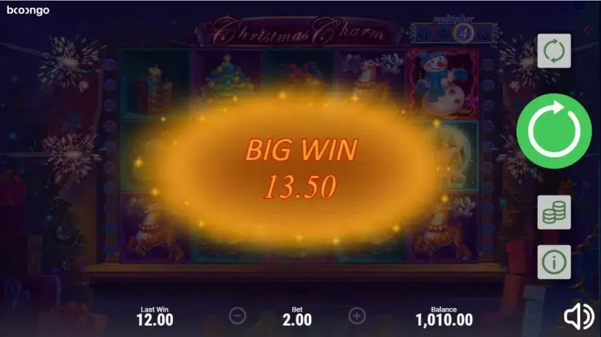 Christmas Charm slot screenshot 2