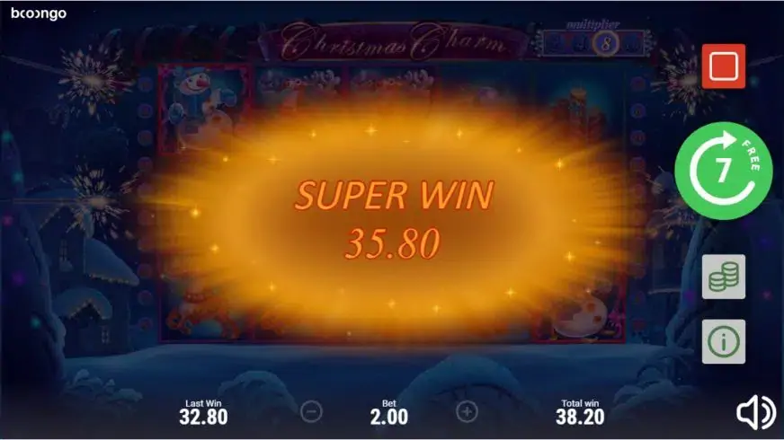 Christmas Charm slot screenshot 4