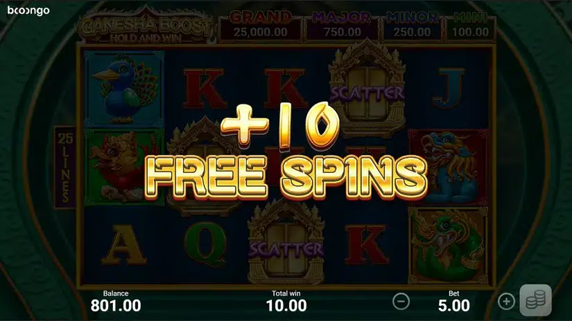 Ganesha Boost Hold and Win slot screenshot 8