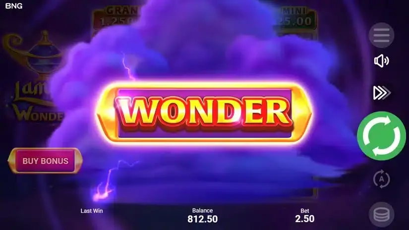 Lamp of Wonder slot screenshot 3
