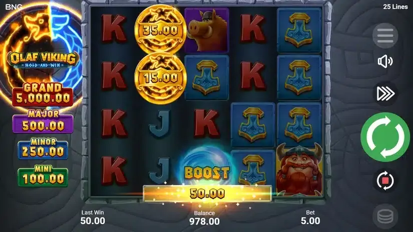 Olaf Viking slot screenshot 4