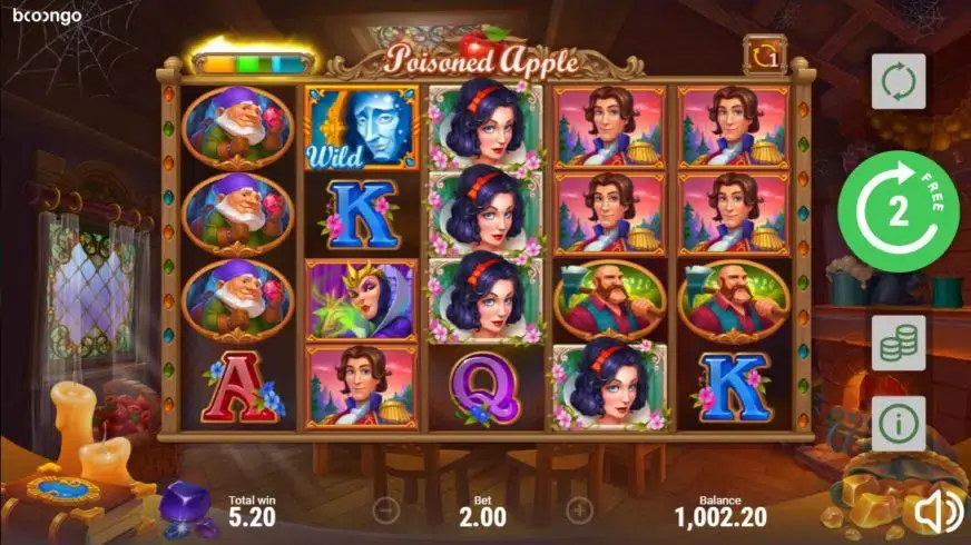 Poisoned Apple slot screenshot 4
