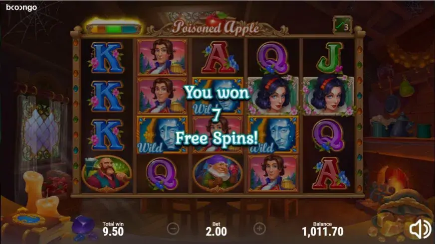 Poisoned Apple slot screenshot 3