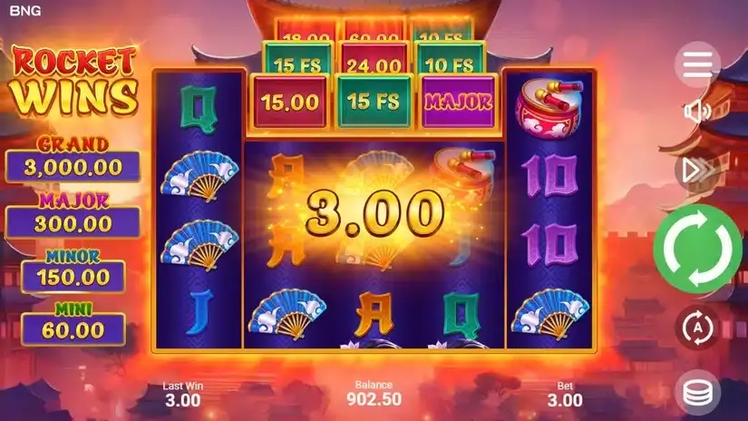 Rocket Wins slot screenshot 4