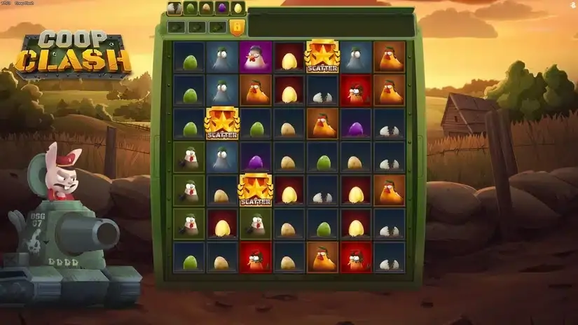 Coop Clash slot screenshot 2