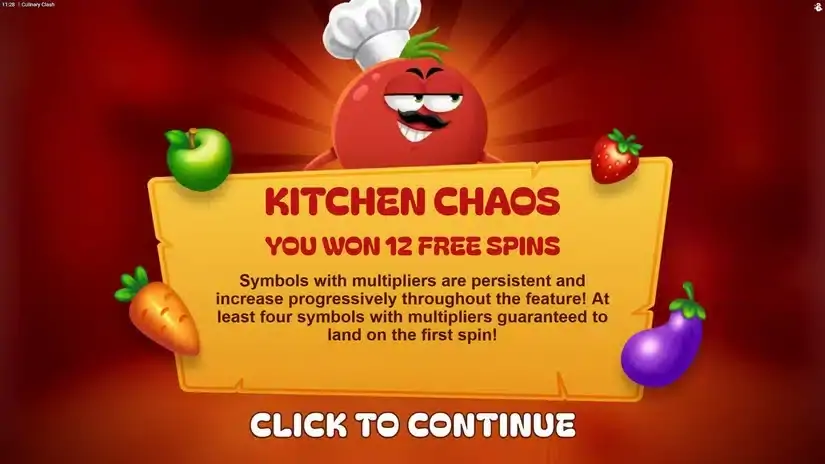 Culinary Clash slot screenshot 4