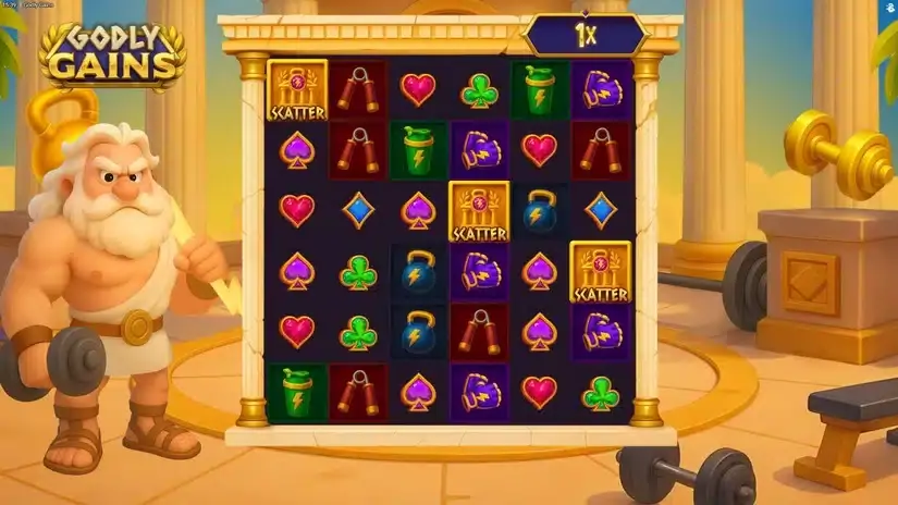 Godly Gains slot screenshot 2