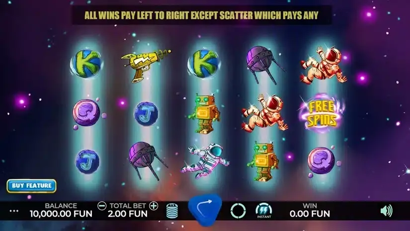 Astro Wild slot screenshot 1
