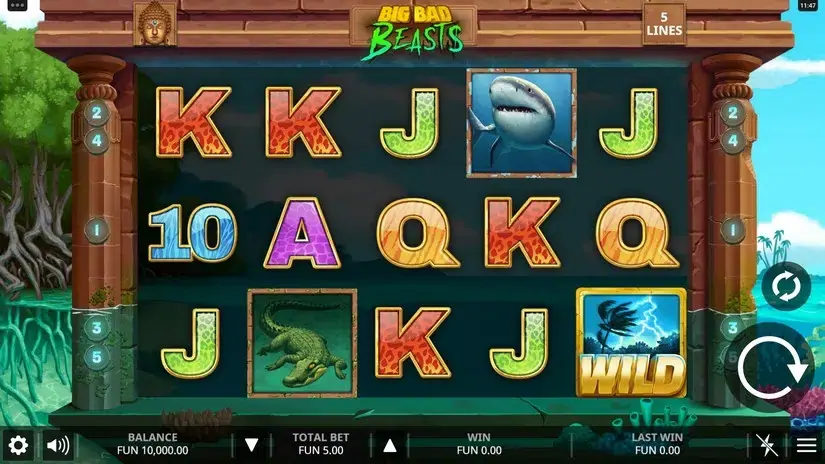Big Bad Beasts slot screenshot 1