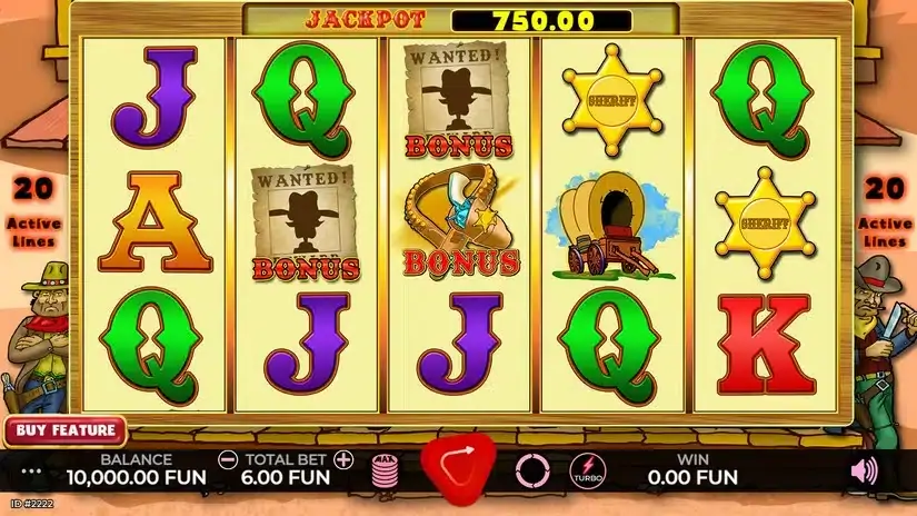 Red Sheriff slot screenshot 1