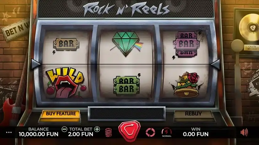 Rock n’ Reels slot screenshot 1