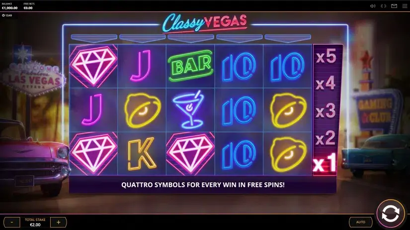 Classy Vegas slot screenshot 1