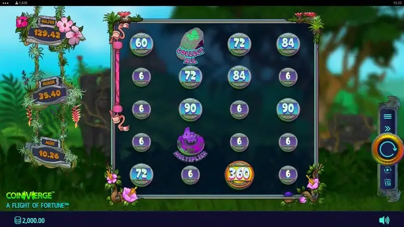 A Flight of Fortune slot screenshot 1