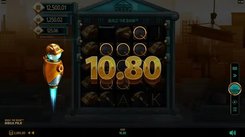 Build the Bank slot screenshot 2