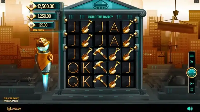 Build the Bank slot screenshot 