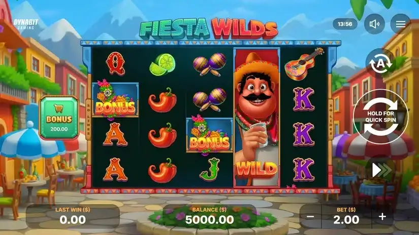 Fiesta Wilds slot screenshot 1