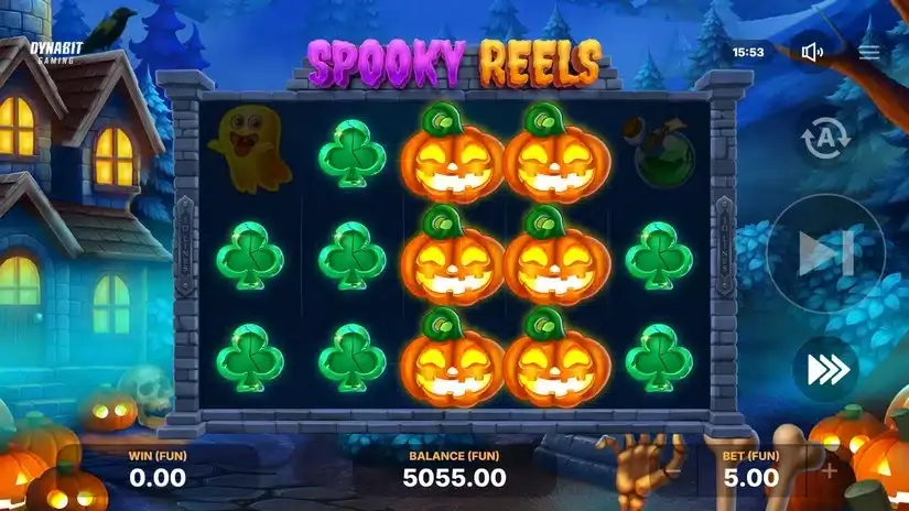Spooky Reels slot screenshot 2