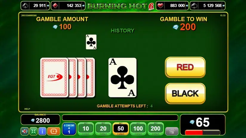 Burning Hot slot screenshot 4
