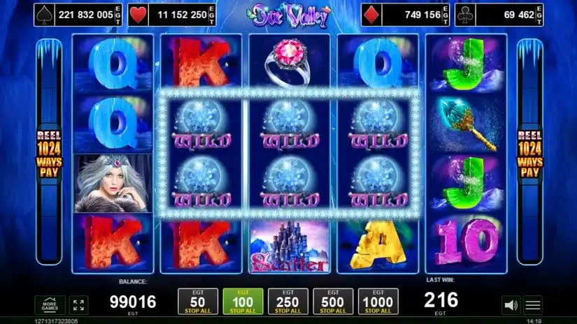 Ice Valley slot screenshot 3
