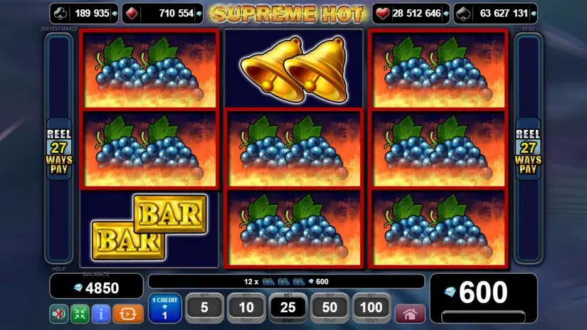 Supreme Hot slot screenshot