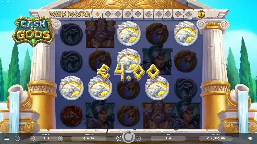 Cash of Gods slot screenshot 2