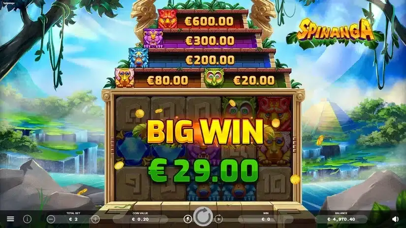 Spinanga slot screenshot 4