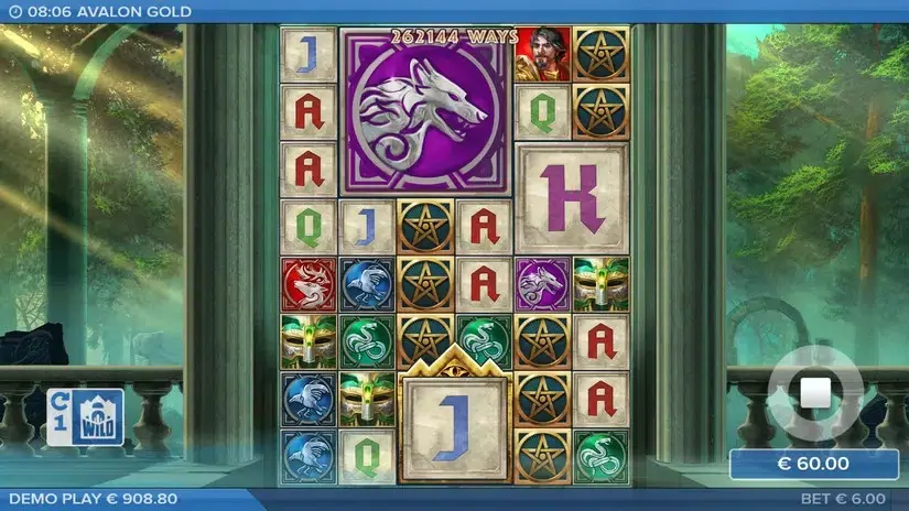 Avalon Gold slot screenshot 2